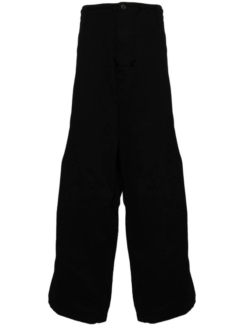 Yohji Yamamoto Katsragi pants - Black von Yohji Yamamoto