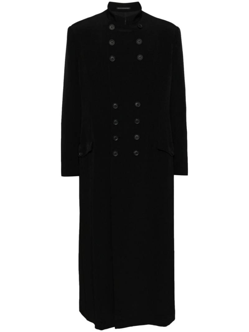 Yohji Yamamoto Ta long jacket - Black von Yohji Yamamoto