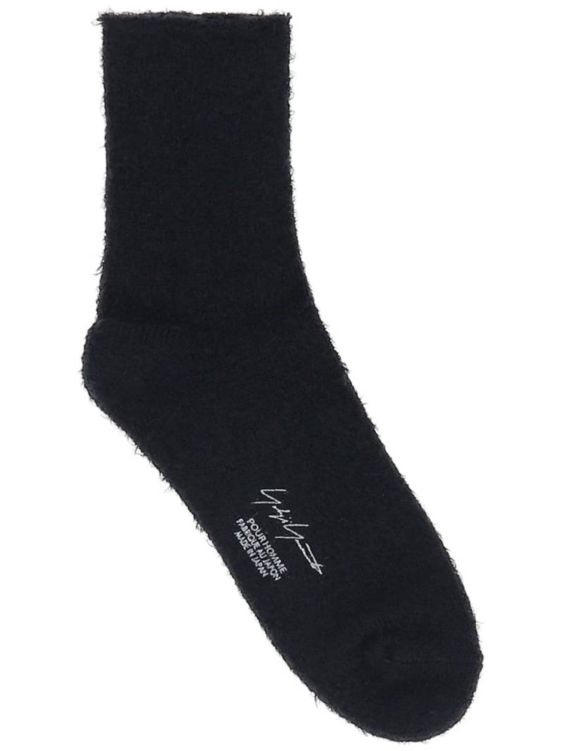 Yohji Yamamoto ankle-length socks - Black von Yohji Yamamoto