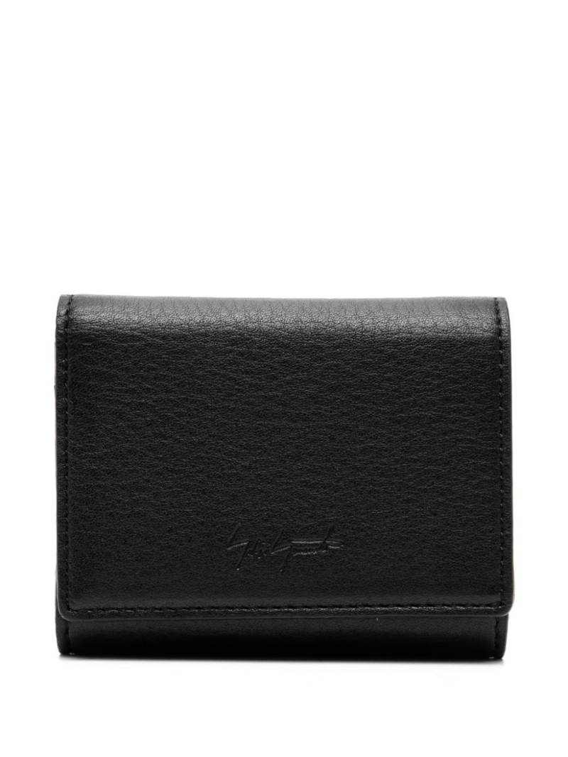 Yohji Yamamoto compact wallet - Black von Yohji Yamamoto