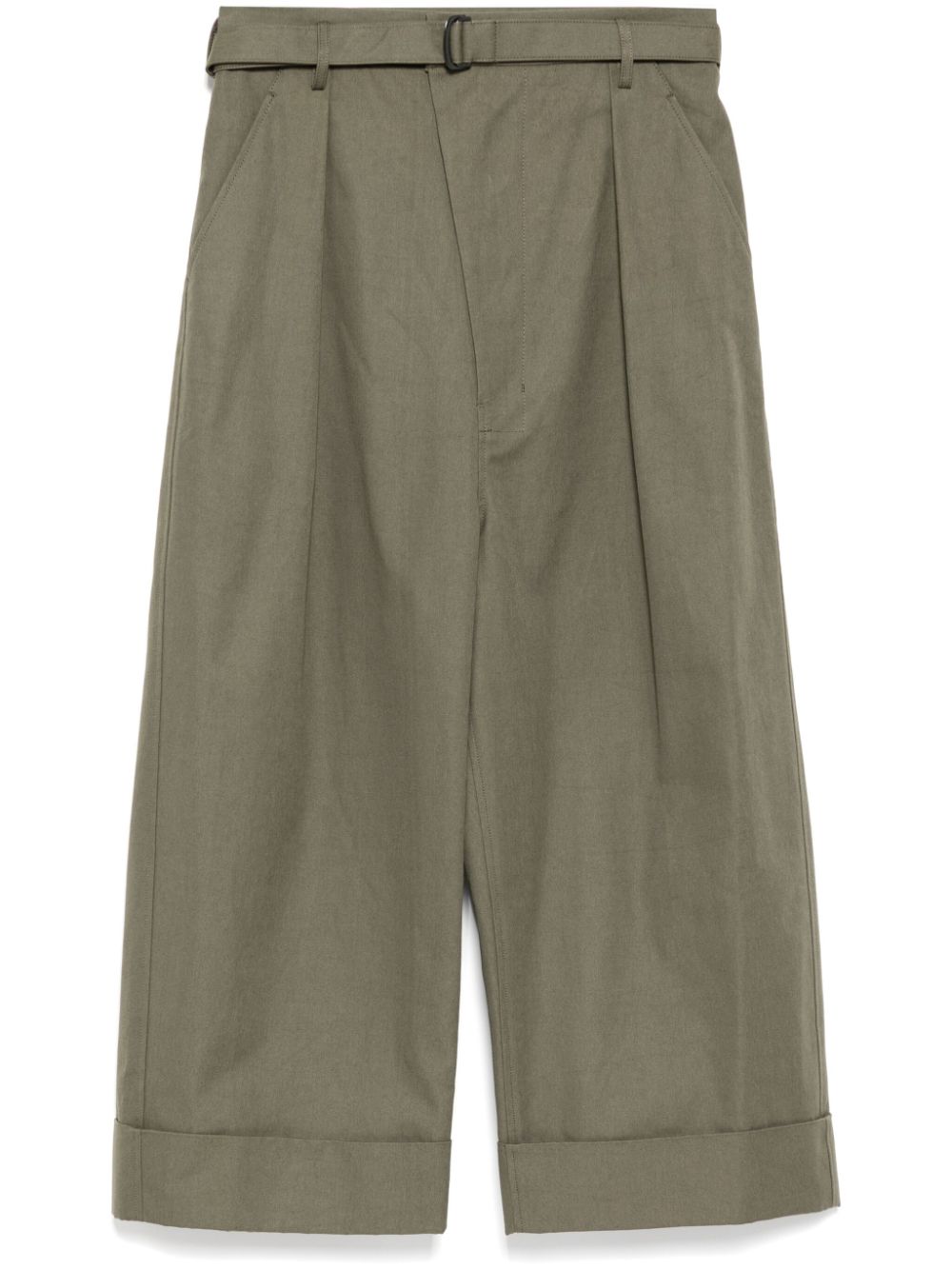 Yohji Yamamoto cotton trousers - Green von Yohji Yamamoto