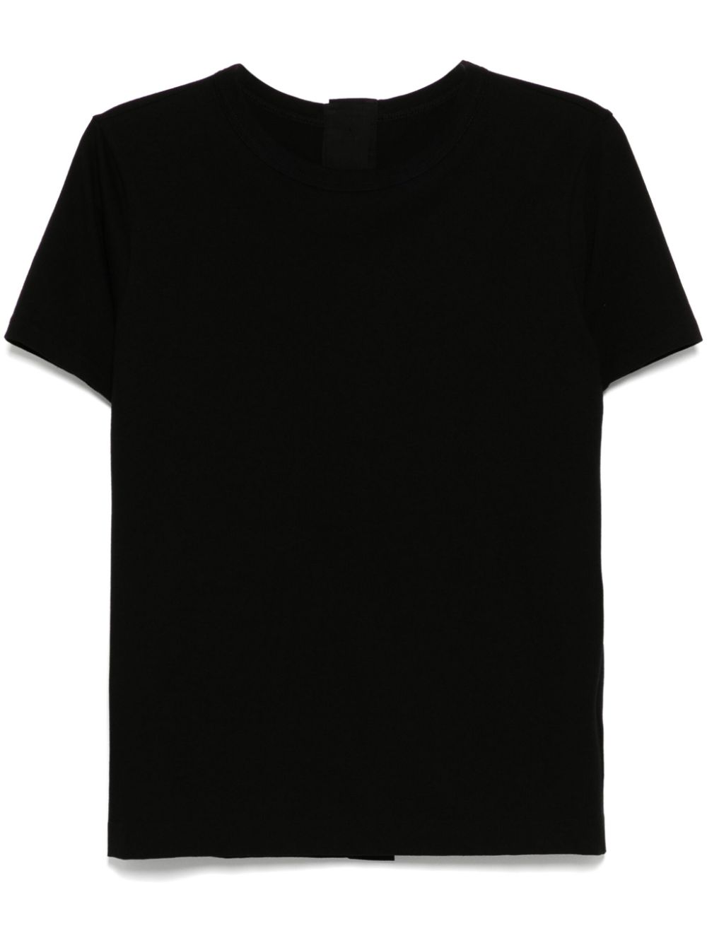 Yohji Yamamoto crew neck cotton T-shirt - Black von Yohji Yamamoto