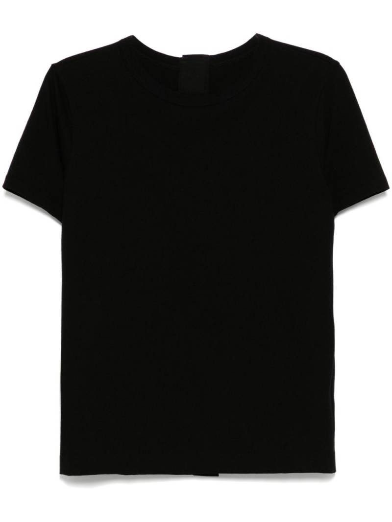 Yohji Yamamoto crew neck cotton T-shirt - Black von Yohji Yamamoto