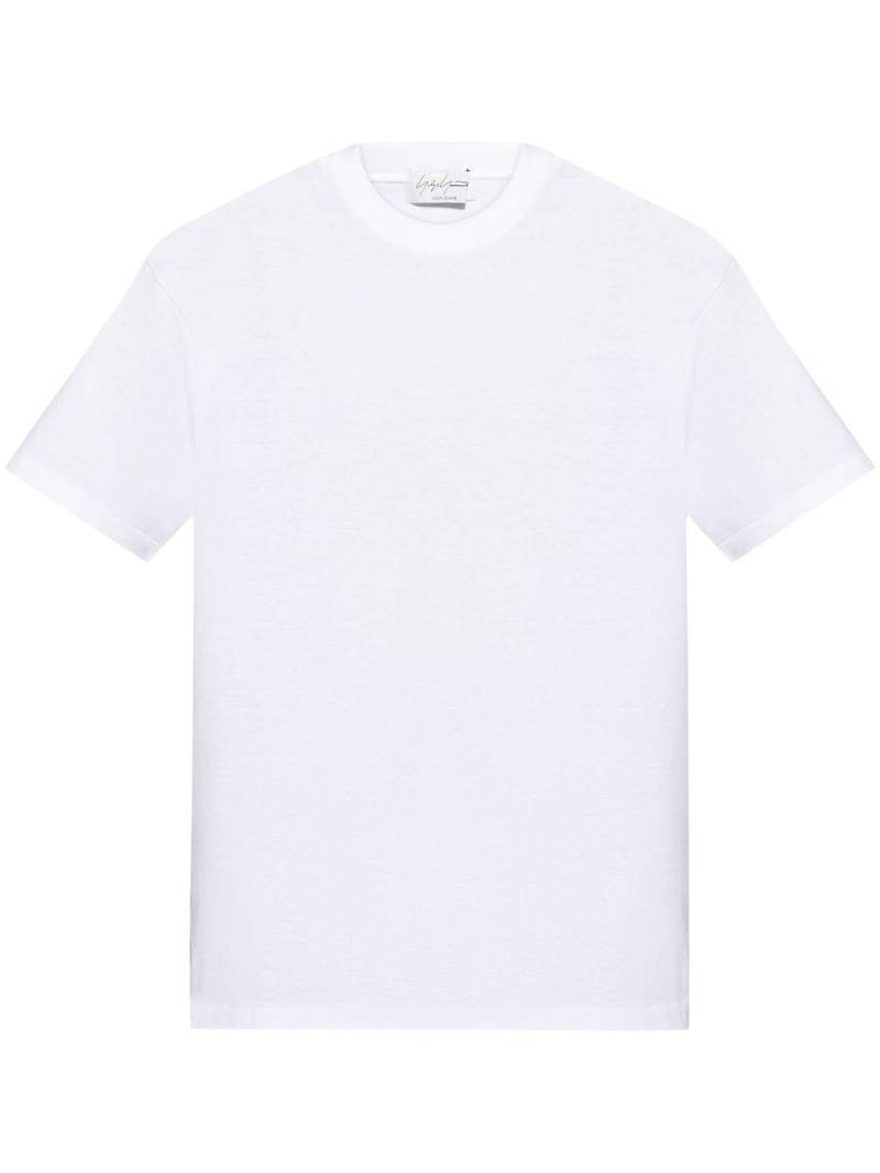 Yohji Yamamoto crew-neck T-shirt - White von Yohji Yamamoto