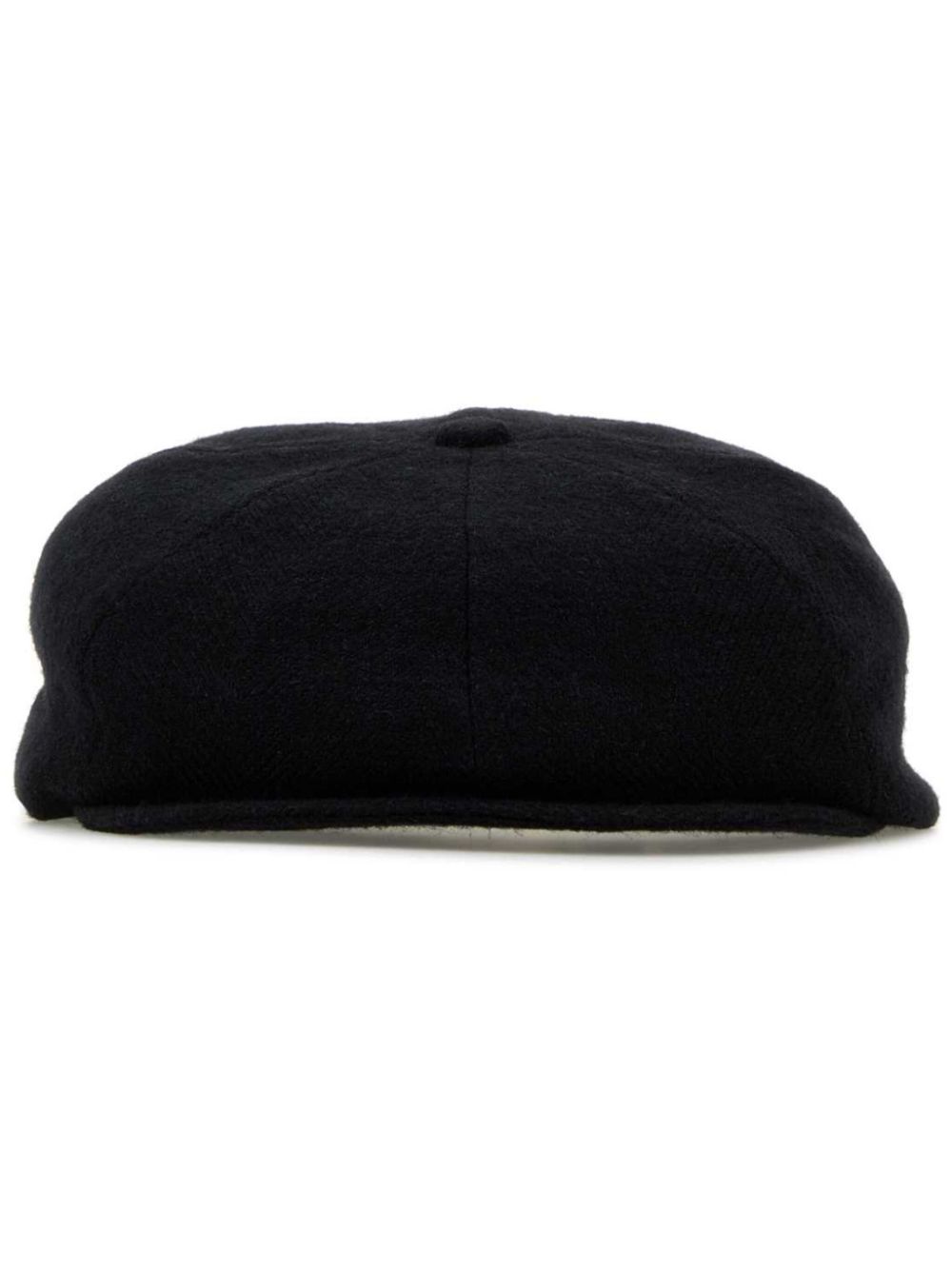 Yohji Yamamoto gabardine flat cap - Black von Yohji Yamamoto