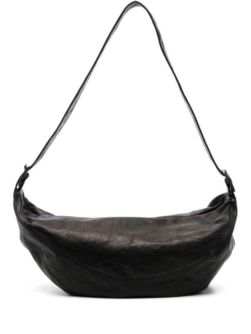 Yohji Yamamoto leather shoulder bag - Black von Yohji Yamamoto