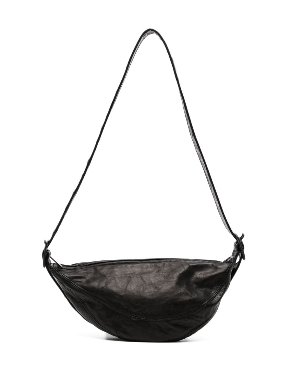 Yohji Yamamoto leather sling bag - Black von Yohji Yamamoto