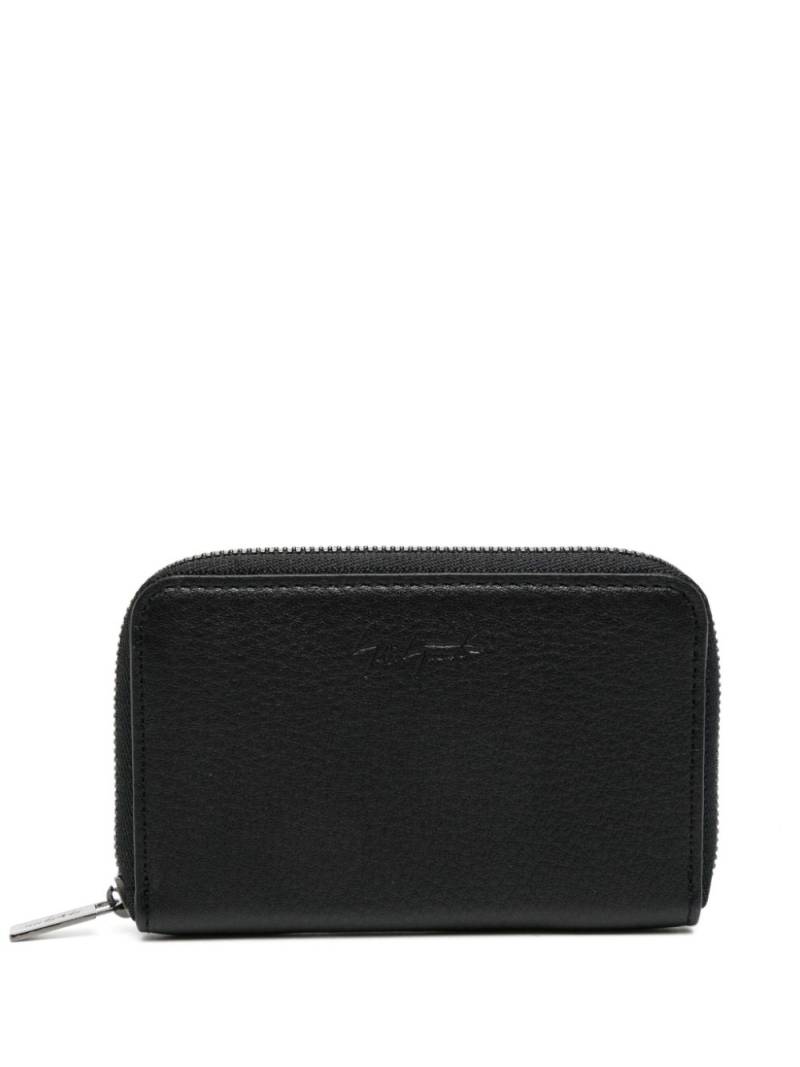 Yohji Yamamoto leather wallet - Black von Yohji Yamamoto