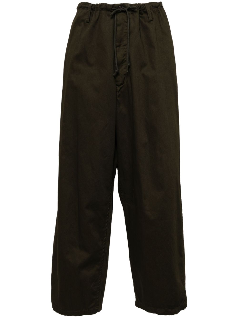 Yohji Yamamoto loose-fit trousers - Green von Yohji Yamamoto