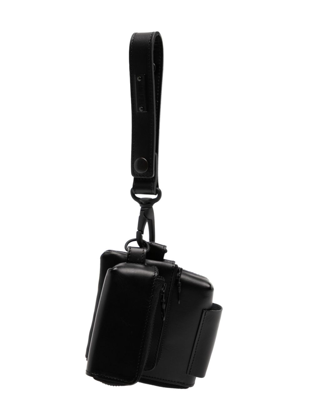 Yohji Yamamoto multi-pockets keyring - Black von Yohji Yamamoto