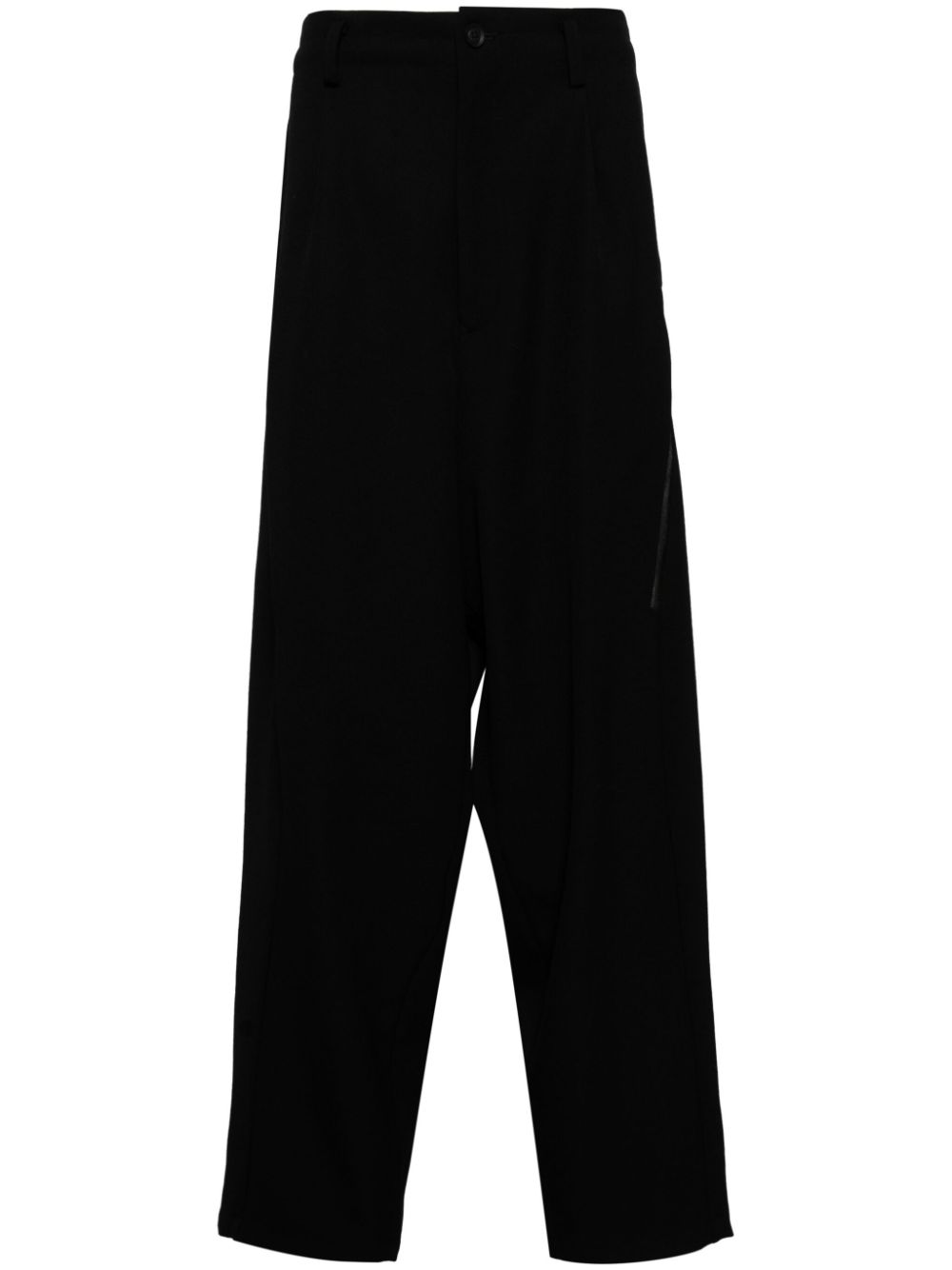 Yohji Yamamoto panelled trousers - Black von Yohji Yamamoto