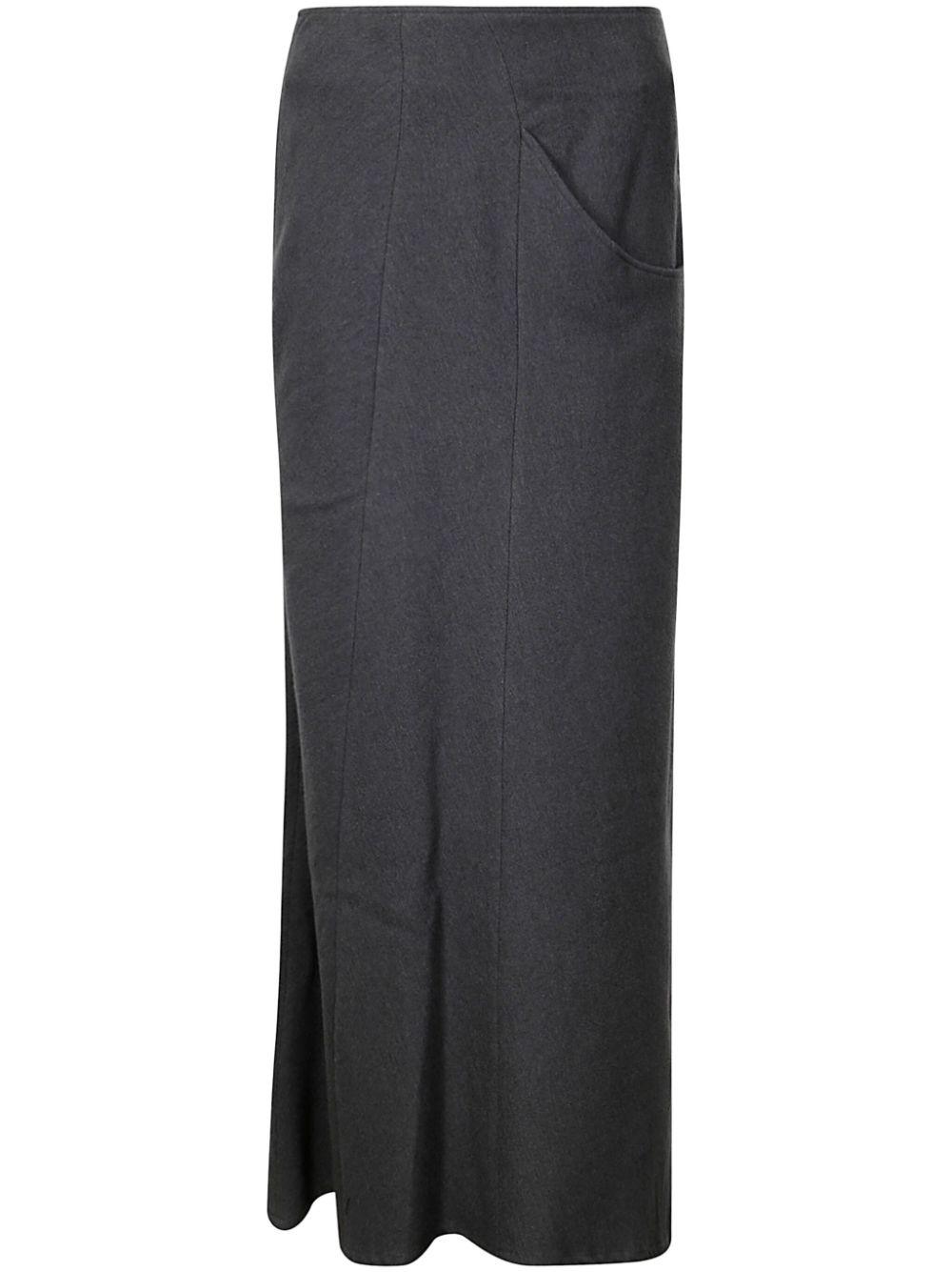 Yohji Yamamoto pocketed skirt - Grey von Yohji Yamamoto