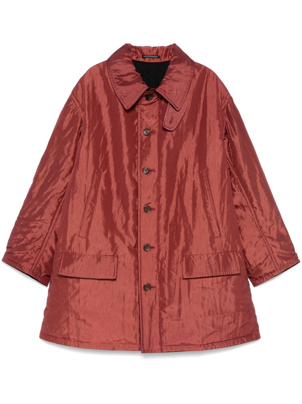 Yohji Yamamoto reversible coat - Red von Yohji Yamamoto