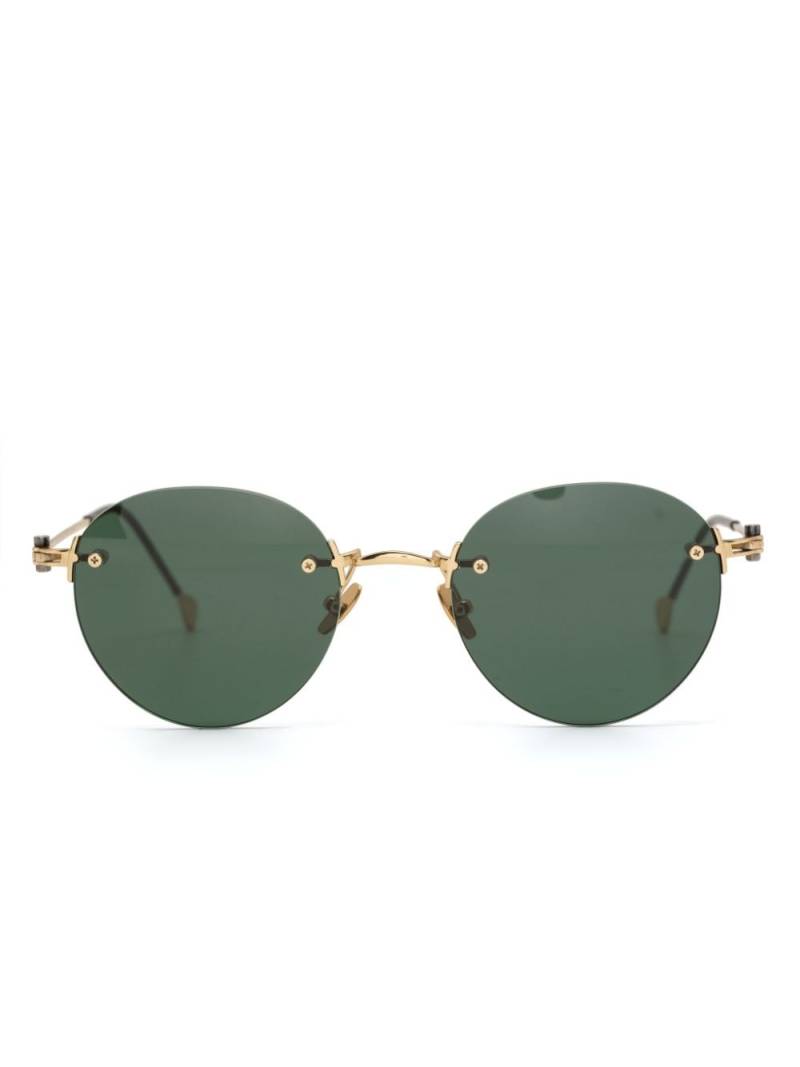 Yohji Yamamoto round-frame sunglasses - Gold von Yohji Yamamoto