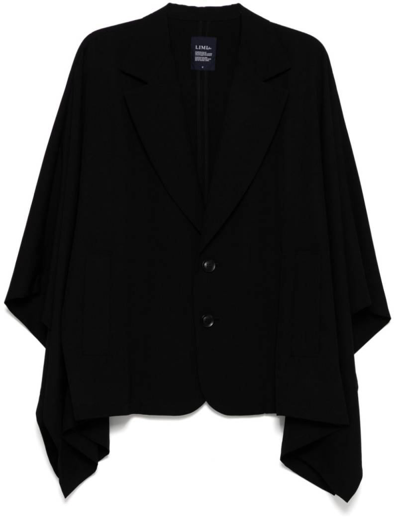 Yohji Yamamoto single-breasted blazer - Black von Yohji Yamamoto