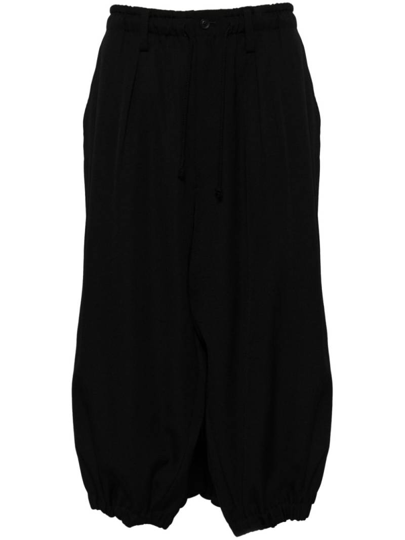 Yohji Yamamoto slash pockets trouser - Black von Yohji Yamamoto