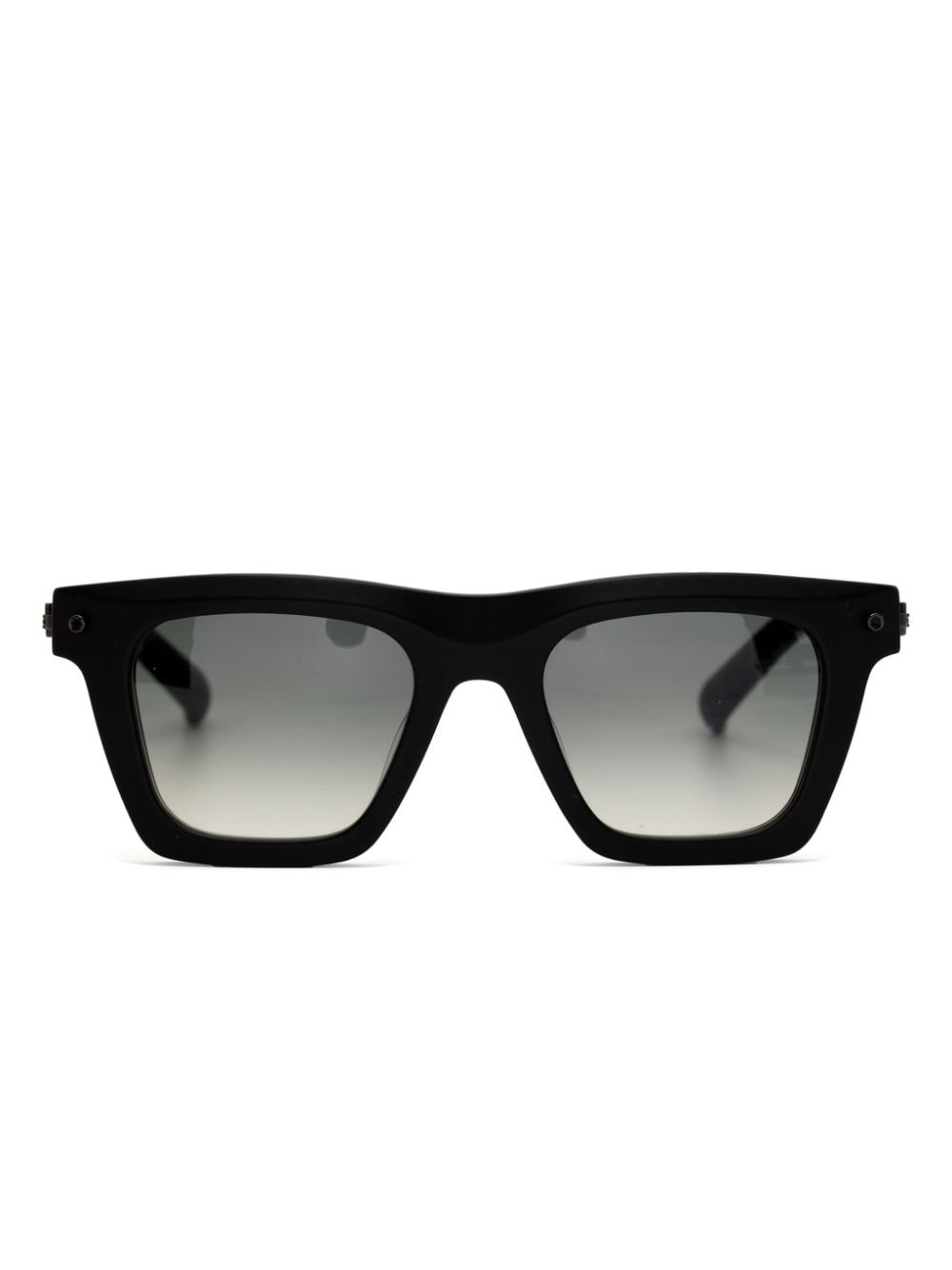 Yohji Yamamoto square-frame sunglasses - Black von Yohji Yamamoto