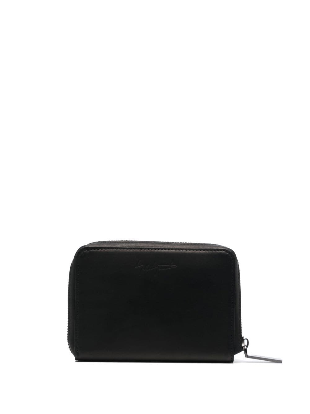 Yohji Yamamoto twist-lock detail wallet - Black von Yohji Yamamoto