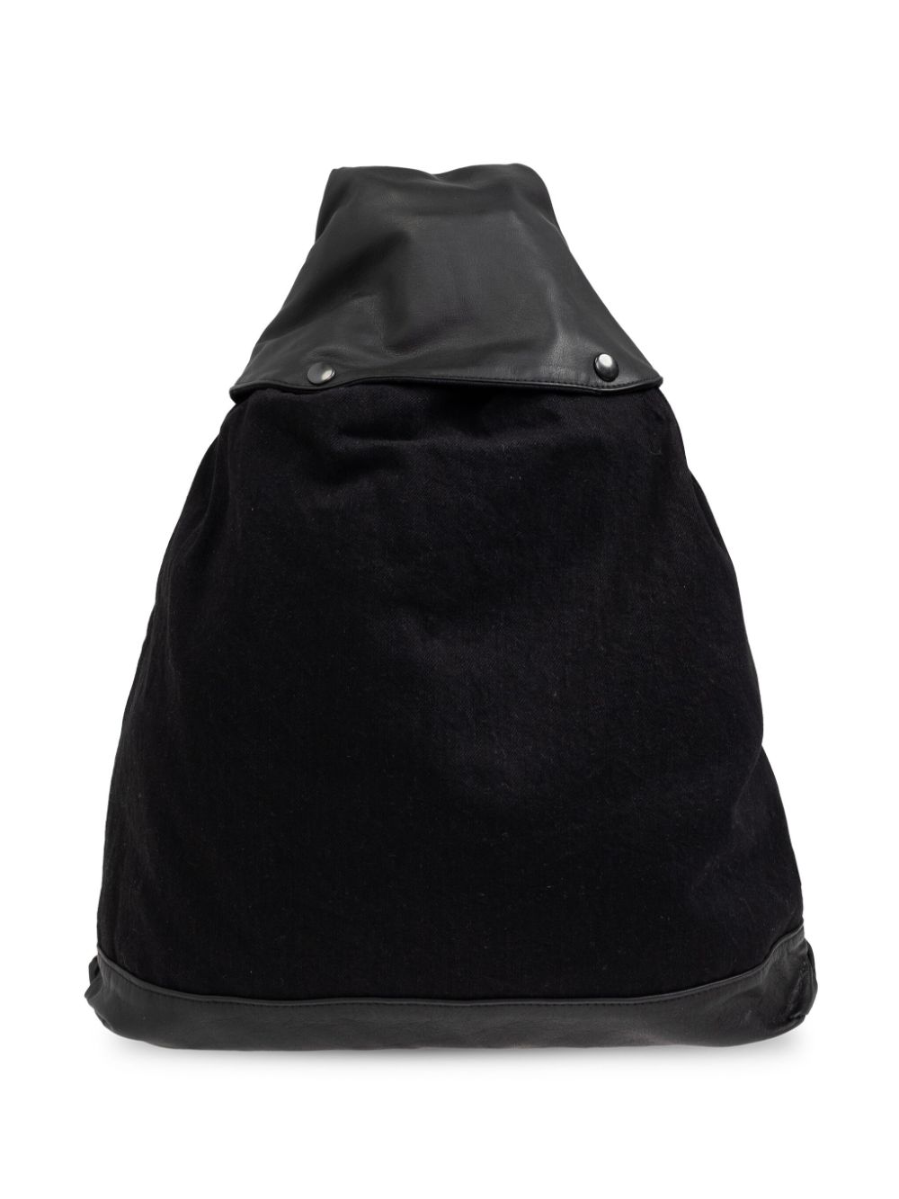 Yohji Yamamoto zipped backpack - Black von Yohji Yamamoto