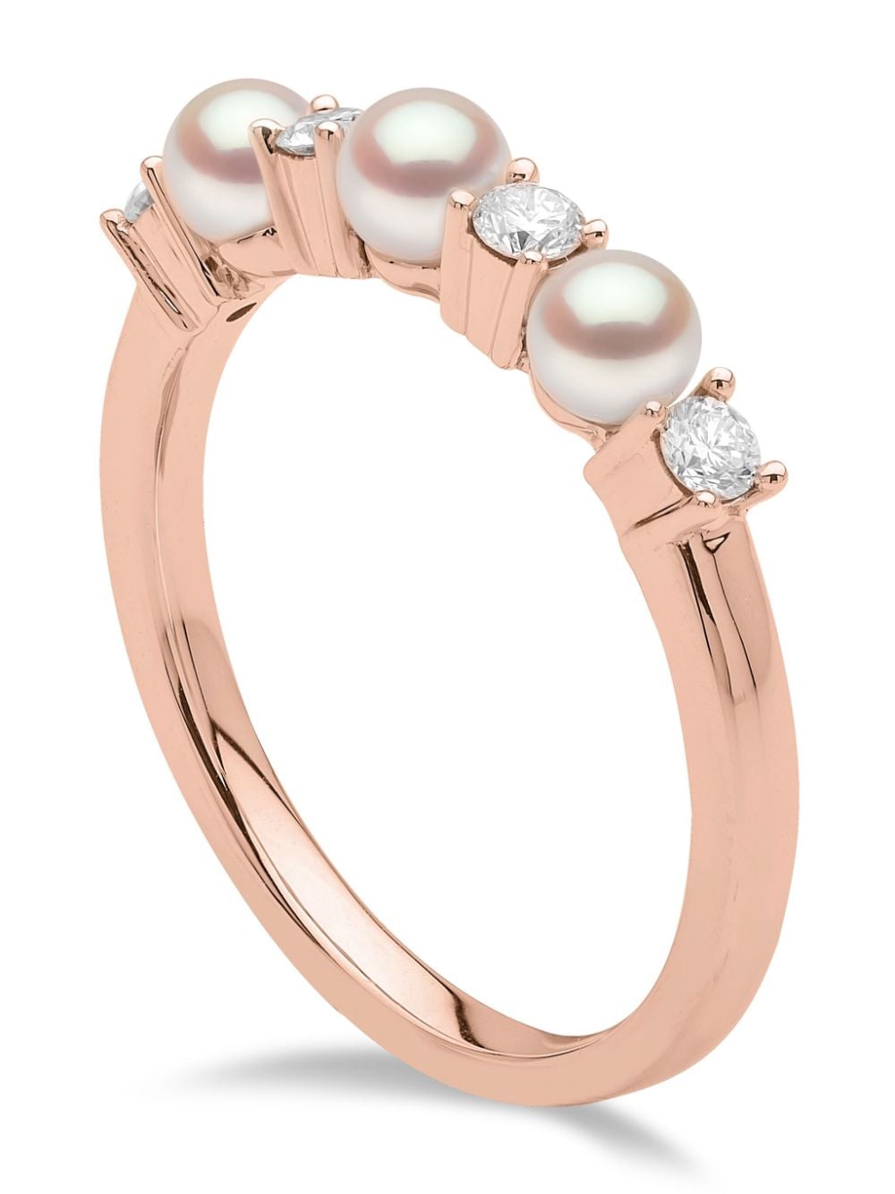 Yoko London 18kt rose gold Eclipse Akoya pearl and diamond ring - Pink von Yoko London