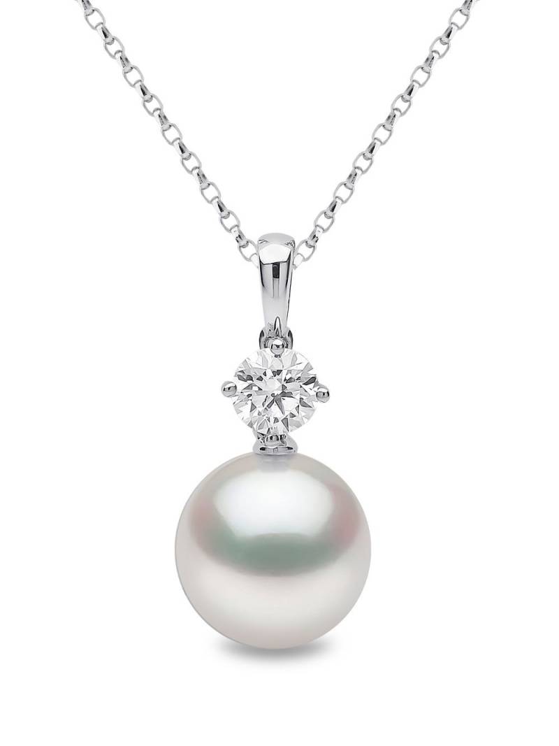 Yoko London 18kt white gold Classic South Sea pearl and diamond necklace - Silver von Yoko London