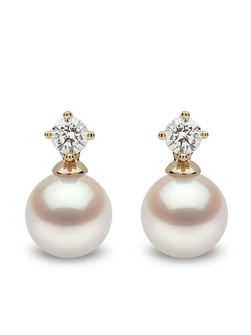 Yoko London 18kt yellow gold Classic pearl earrings von Yoko London