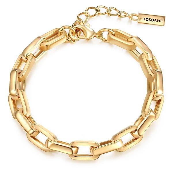 Armband Damen Gold 17cm von Yokoamii