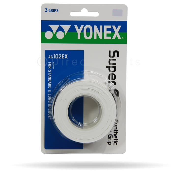 Yonex Super Grap Overgrip Dreierpack Griffband weiss von Yonex