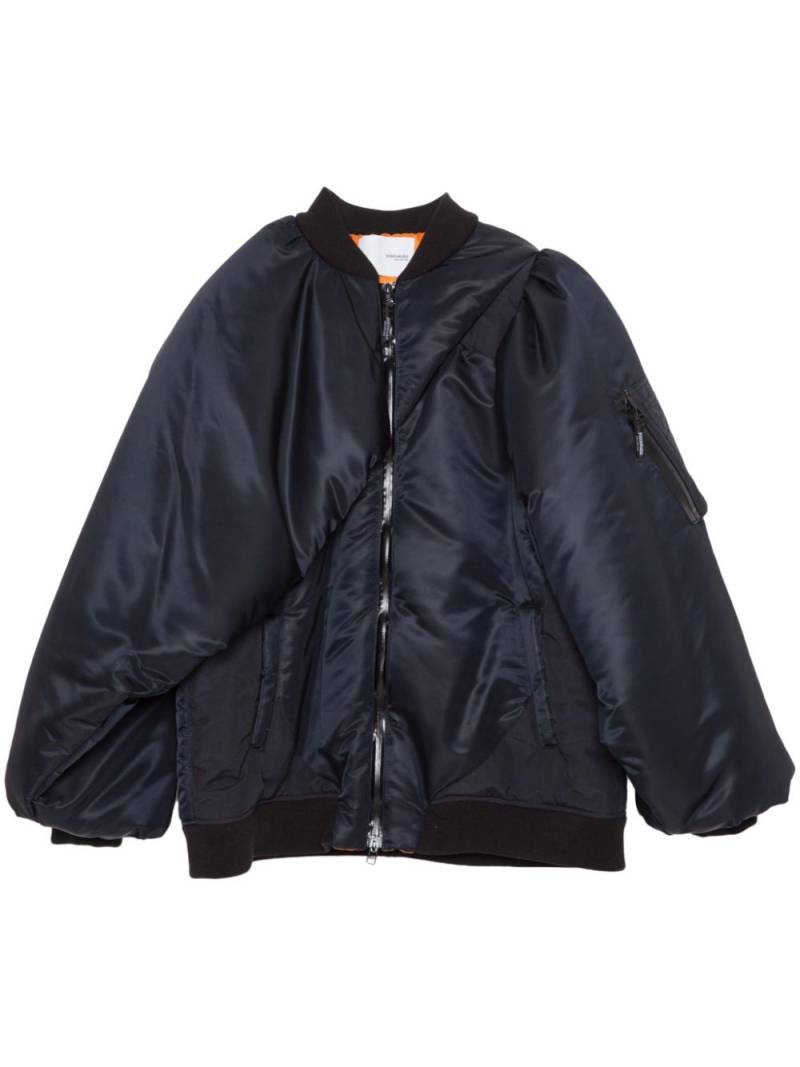 Yoshiokubo satin-finish jacket - Black von Yoshiokubo