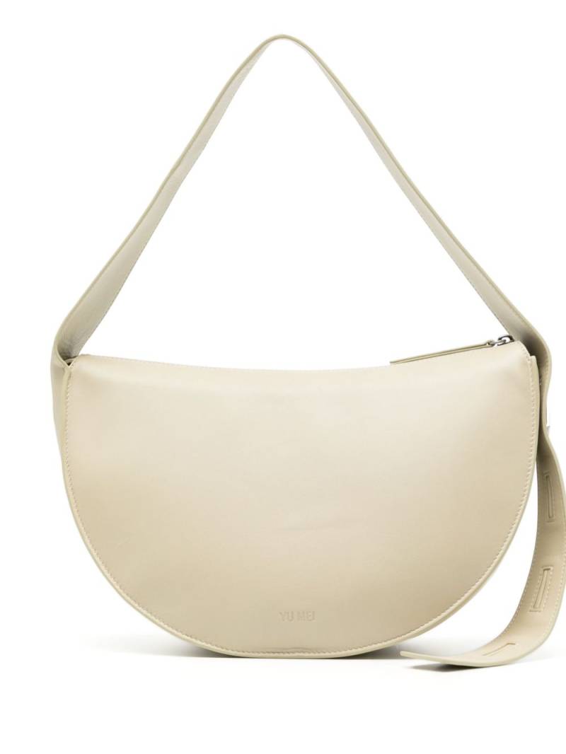 Yu Mei Antonia leather shoulder bag - Neutrals von Yu Mei