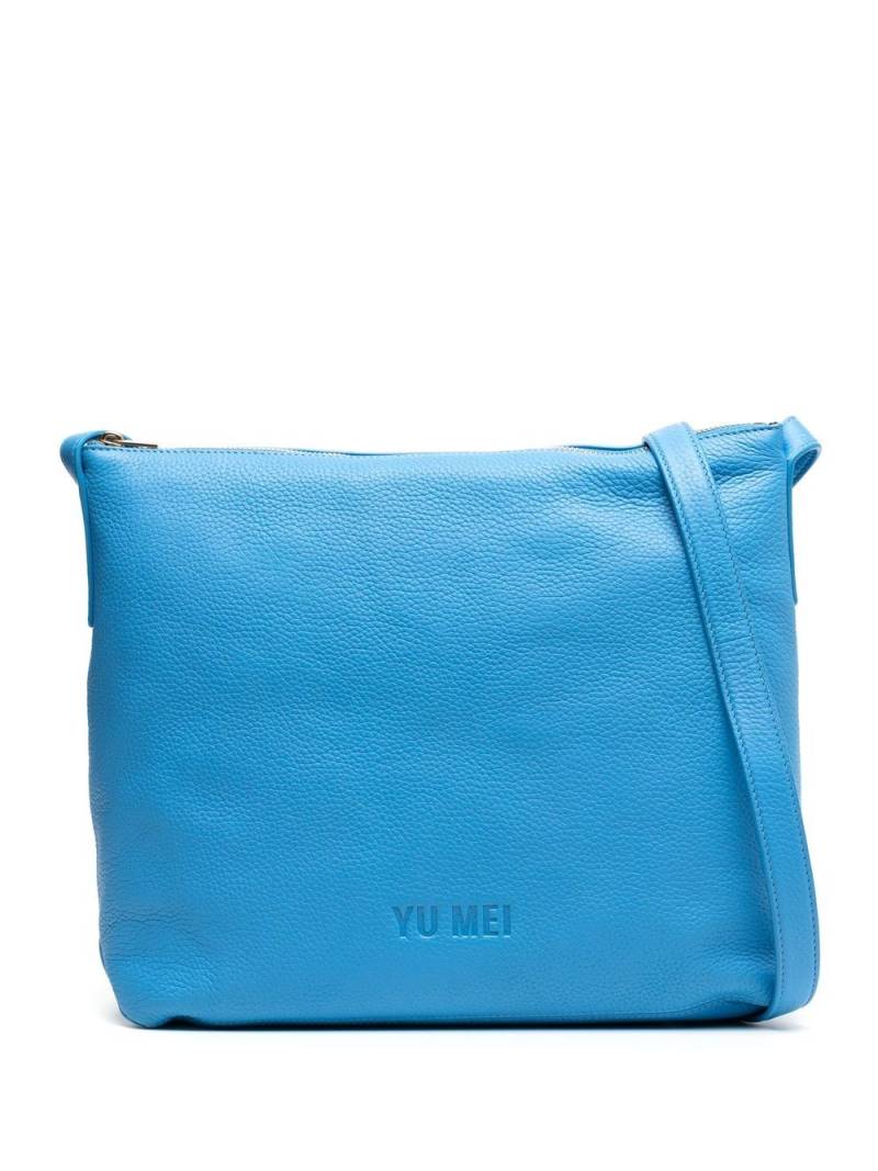 Yu Mei Braidy nappa leather tote bag - Blue von Yu Mei