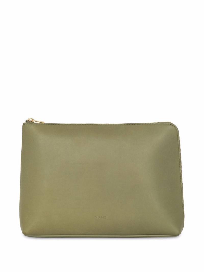 Yu Mei Emily leather pouch - Green von Yu Mei