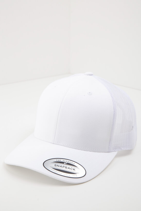 Yupoong Trucker Cap / Snapback | White | Herren  | Einheitsgroesse von Yupoong