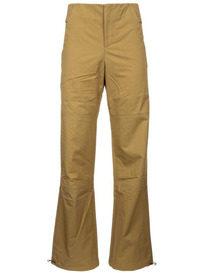 Yuzefi wide-leg cargo trousers - Green von Yuzefi