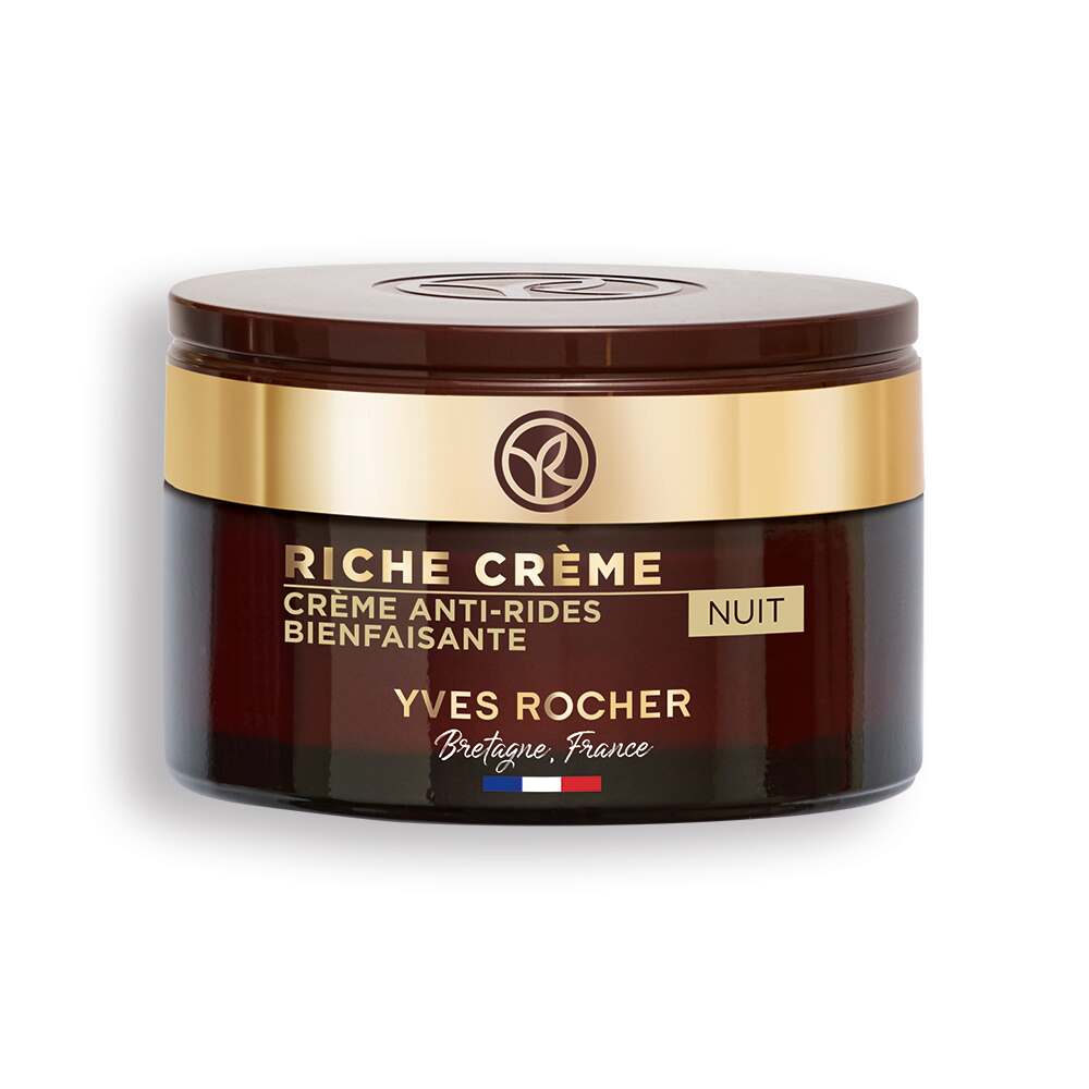 Yves Rocher Nachtcreme - Antifalten Verwöhn-Nachtpflege von Yves Rocher