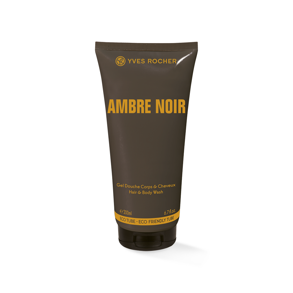 Yves Rocher Duschgel & Haarshampoo - Ambre Noir - Dusch-Shampoo von Yves Rocher