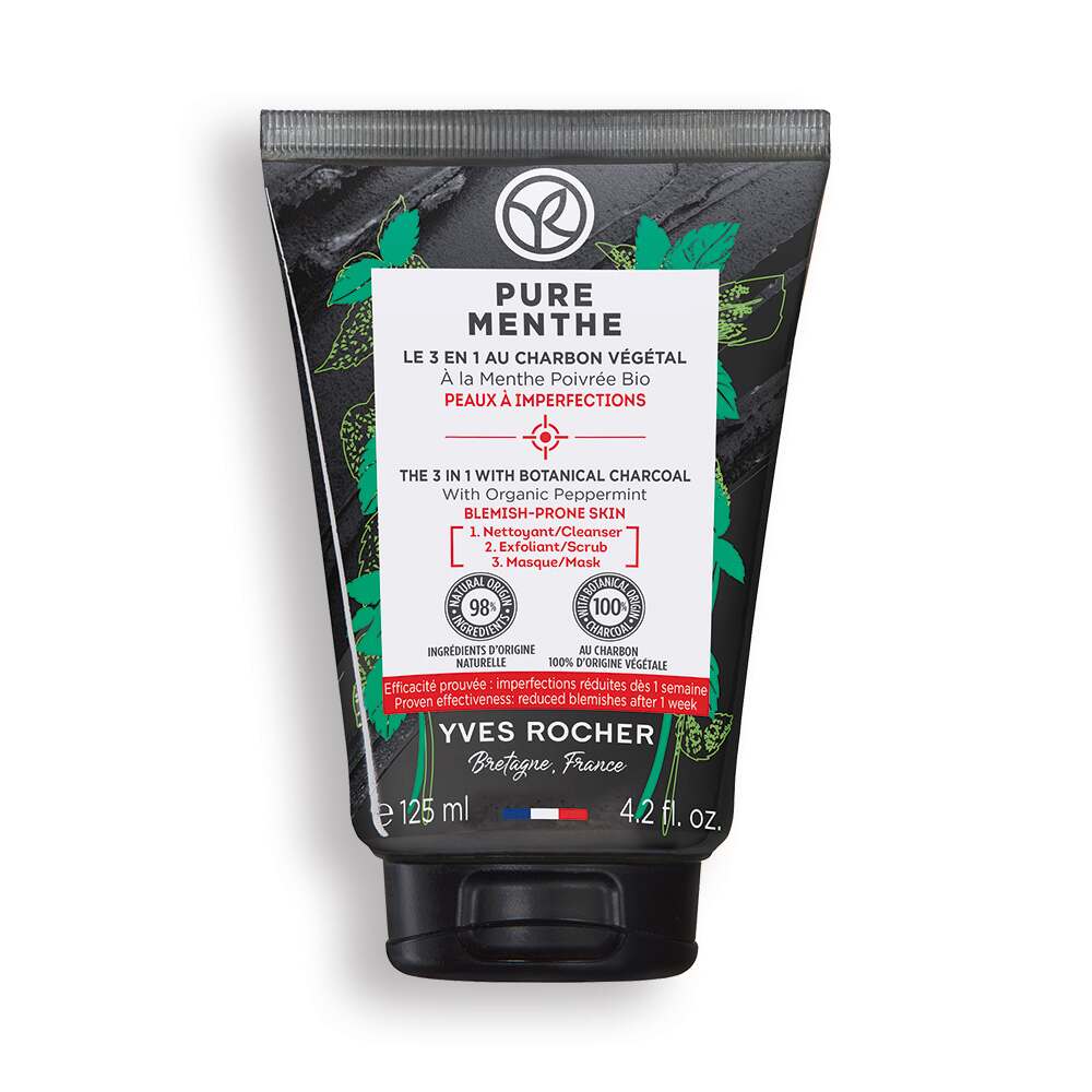 Yves Rocher Gesichtsmasken & Peelings - 3 in 1 Reinigung – Peeling – Maske Yves Rocher Gesichtsmasken & Peelings - 3 in 1 Reinigung – Peeling – Maske von Yves Rocher