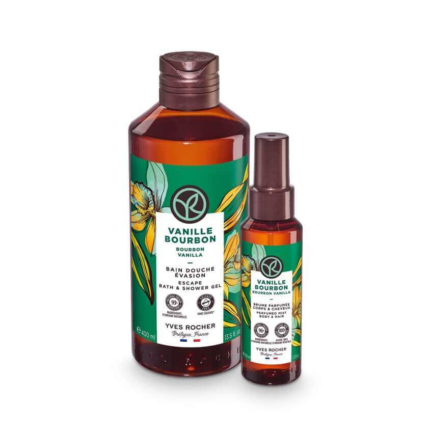 Yves Rocher Wellness-Sets - Duo Duschgel & Bourbon-Vanille von Yves Rocher