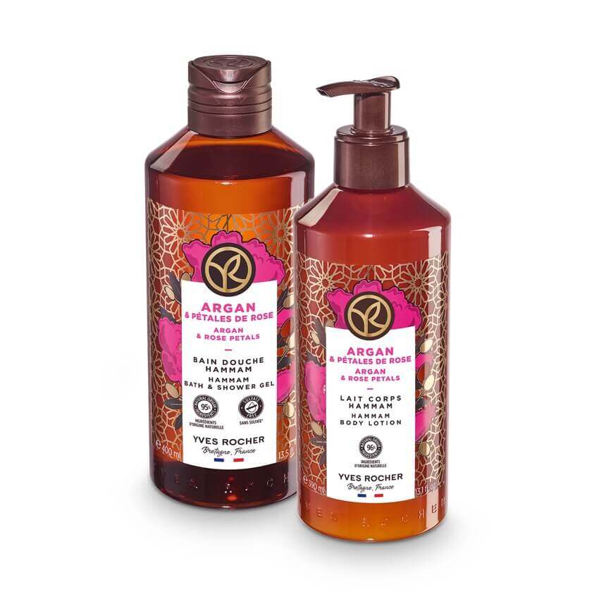 Yves Rocher Wellness-Sets - Duo Duschgel & Körpermilch Hammam Yves Rocher Wellness-Sets - Duo Duschgel & Körpermilch Hammam von Yves Rocher