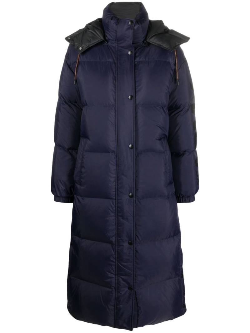 Yves Salomon reversible puffer coat - Blue von Yves Salomon