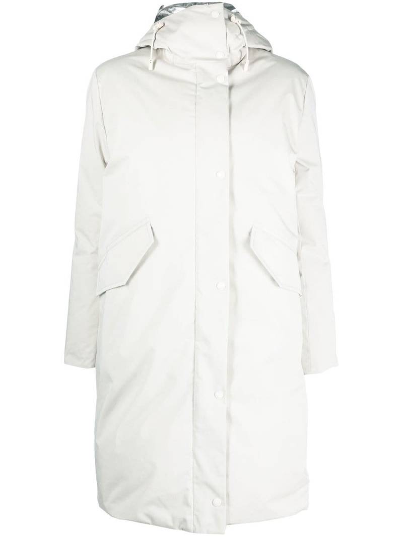 Yves Salomon Iconic reversible down parka - White von Yves Salomon