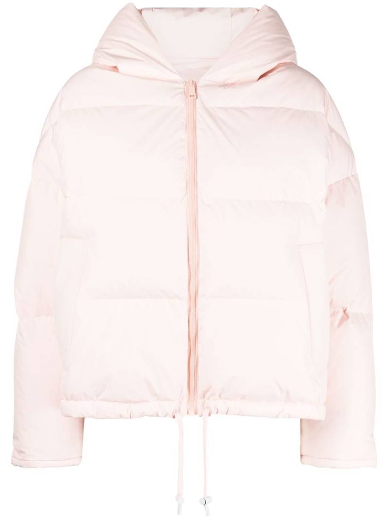 Yves Salomon drawstring-hem puffer jacket - Pink von Yves Salomon