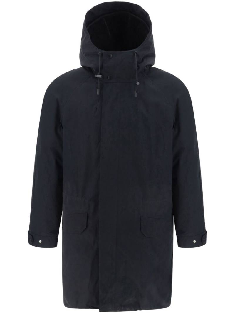 Yves Salomon hooded parka - Black von Yves Salomon