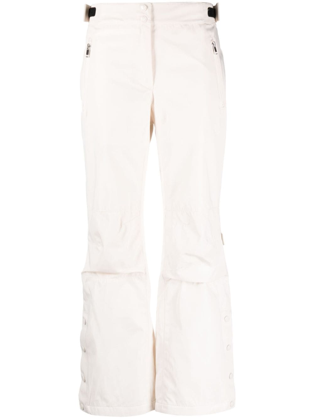 Yves Salomon insulated waterproof ski trousers - White von Yves Salomon