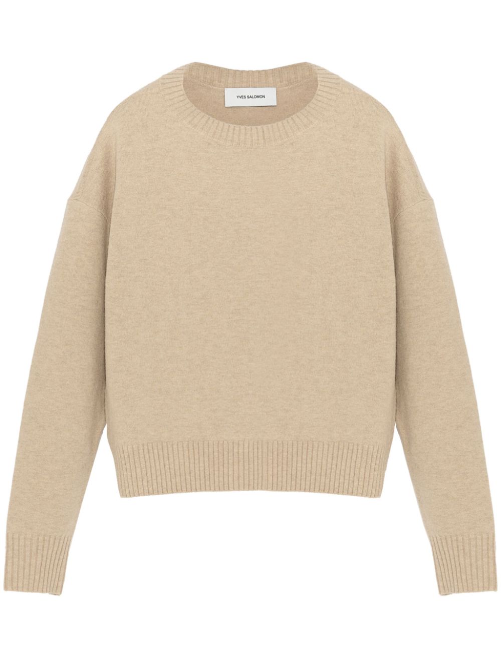 Yves Salomon knitted jumper - Neutrals von Yves Salomon