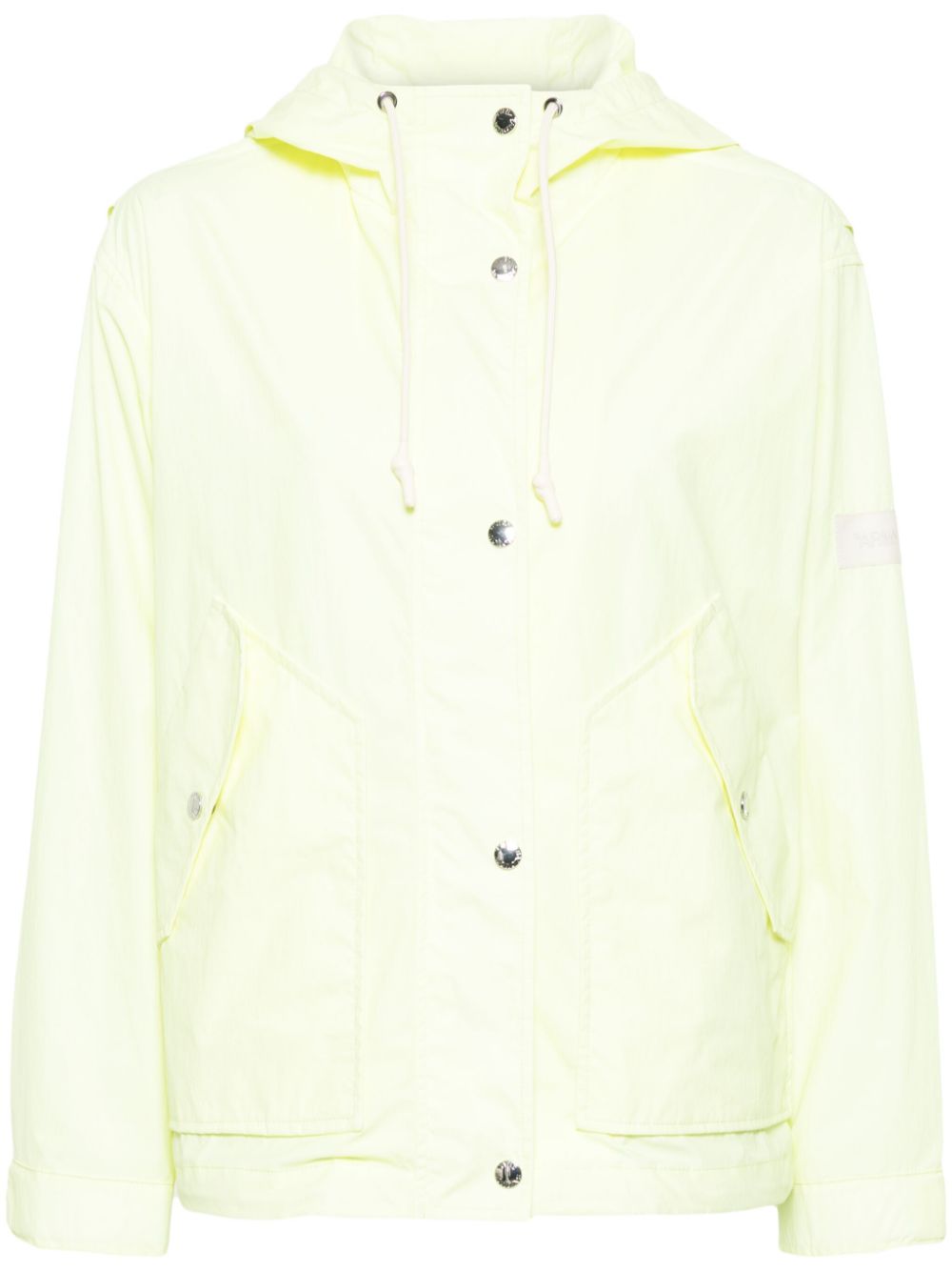 Yves Salomon press-stud hooded jacket - Yellow von Yves Salomon