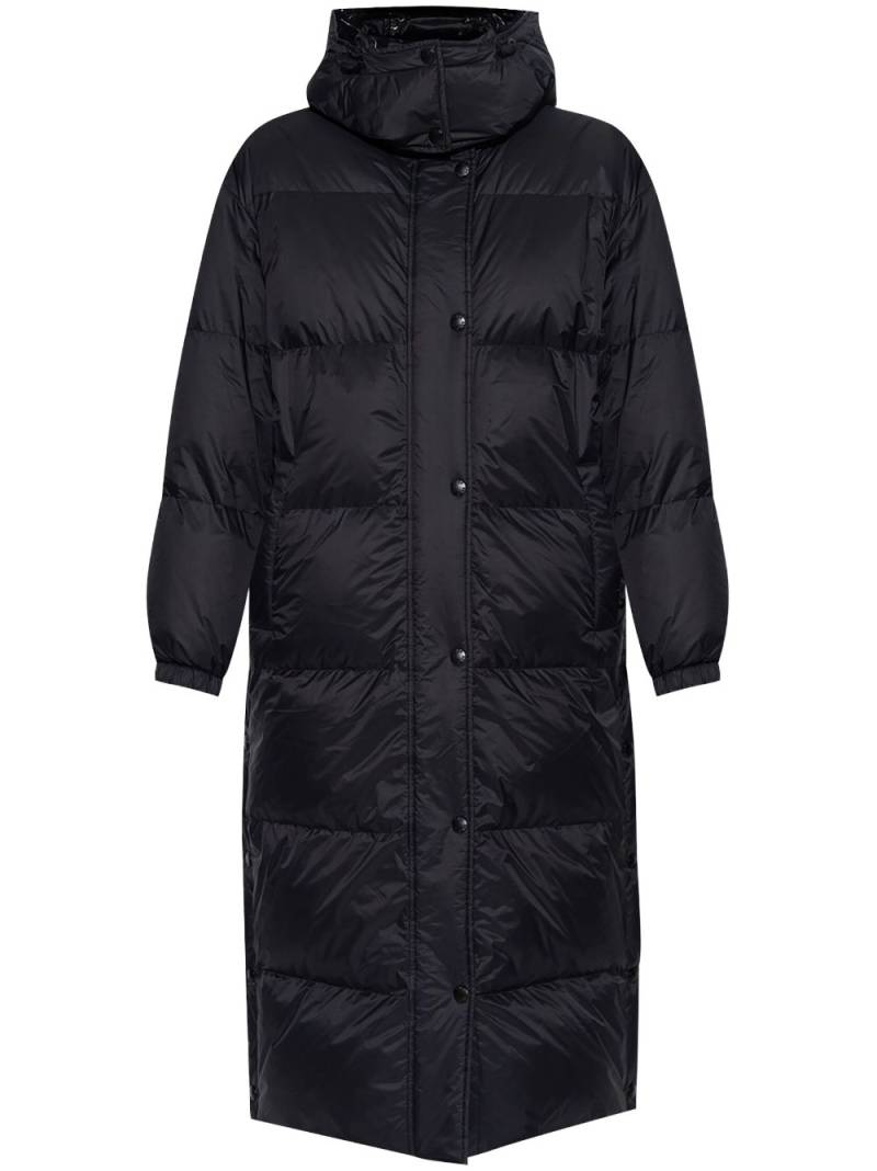 Yves Salomon reversible parka coat - Black von Yves Salomon