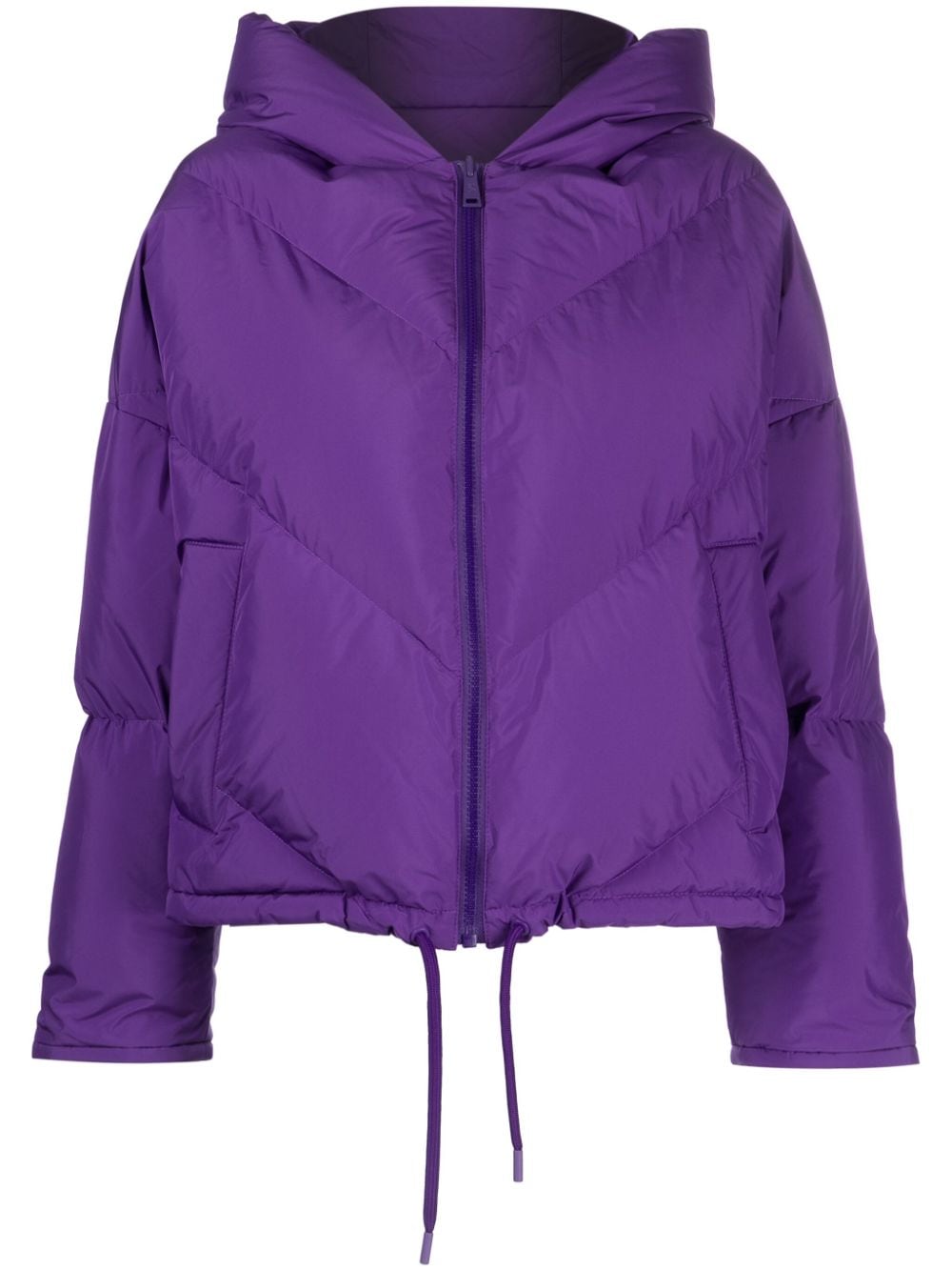 Yves Salomon reversible quilted padded jacket - Purple von Yves Salomon