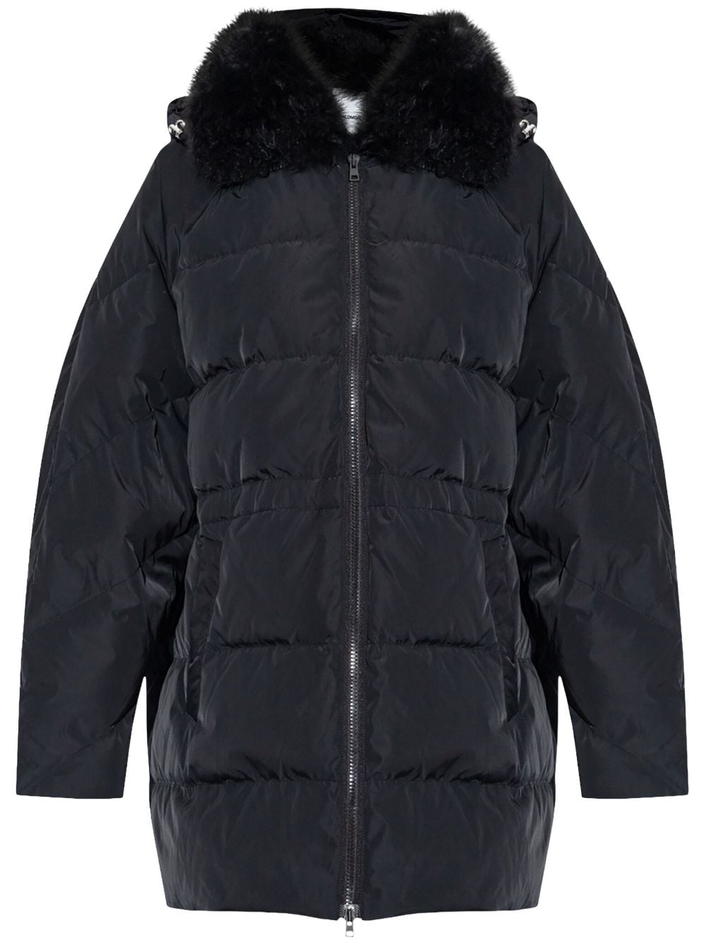 Yves Salomon zipped down jacket - Black von Yves Salomon