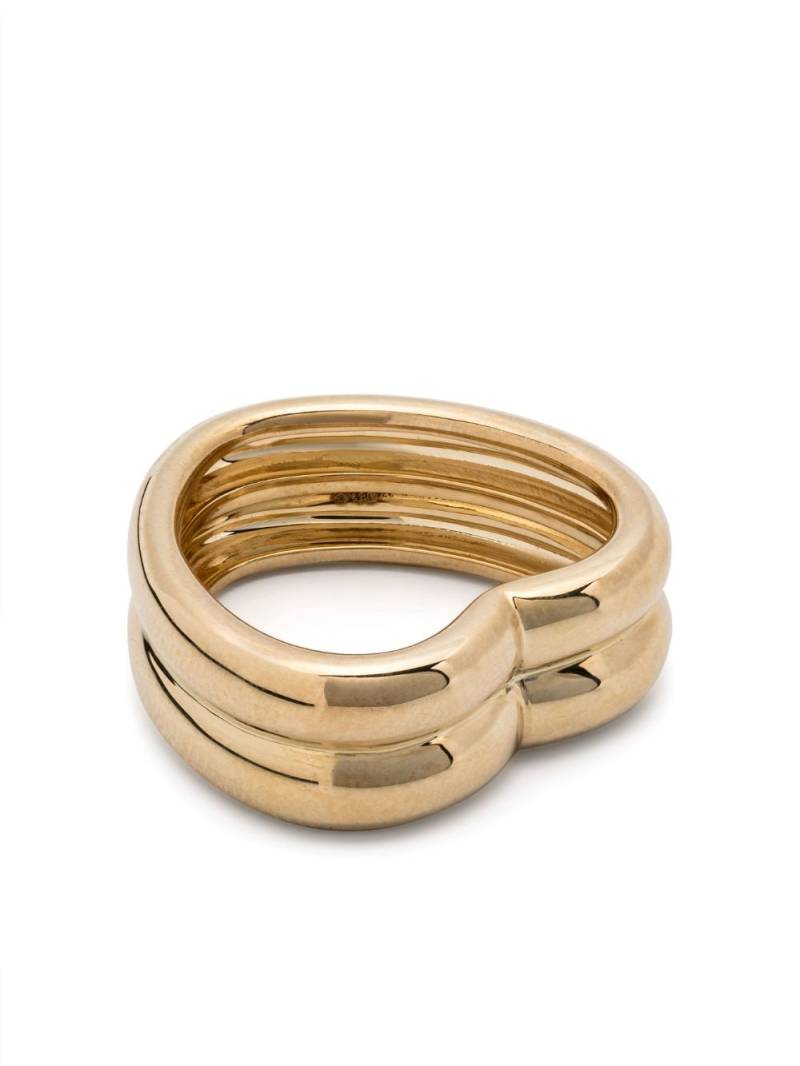 Yvonne Léon 9kt yellow gold Coeur Bouée ring von Yvonne Léon